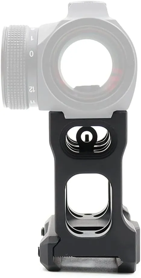 Red Dot Riser Mount 2″ Height for Optic Sight Scope Riser Mount, black/Army Green