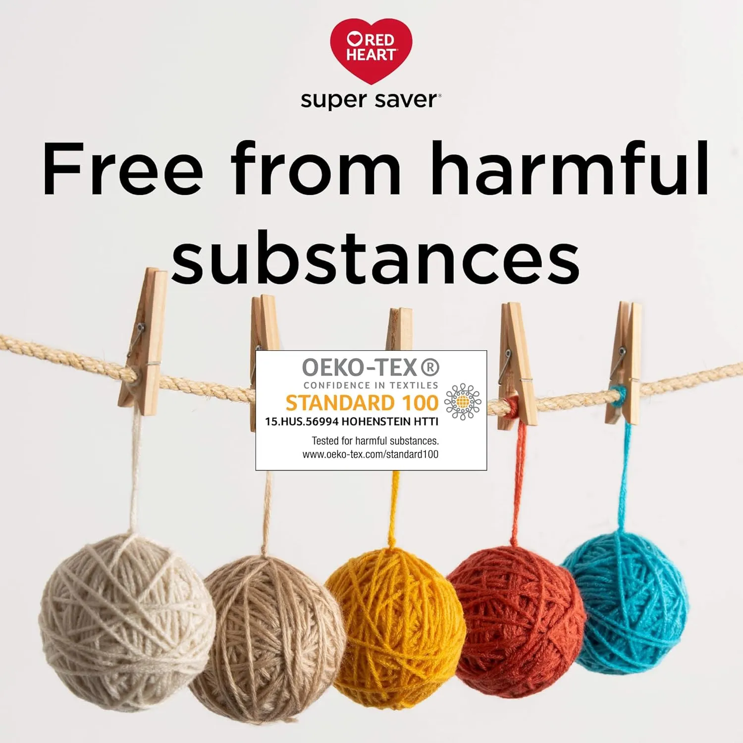 Red Heart Super Saver Jumbo Bright Yellow Yarn - 2 Pack of 396g/14oz - Acrylic - 4 Medium (Worsted) - 744 Yards - Knitting/Crochet