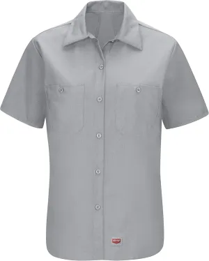 Red Kap Women's Short Sleeve Work Shirt with Mimix