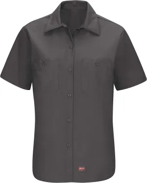 Red Kap Women's Short Sleeve Work Shirt with Mimix
