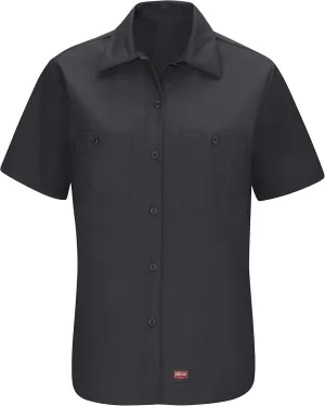 Red Kap Women's Short Sleeve Work Shirt with Mimix