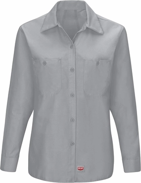 Red Kap Women's Long Sleeve Mimix Work Shirt