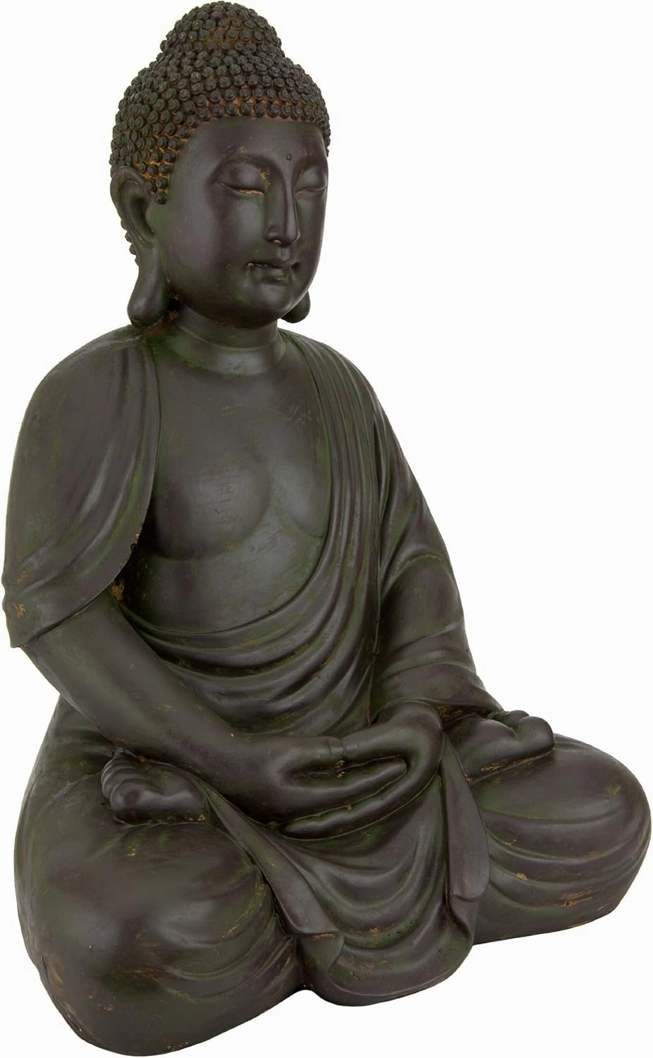 Red Lantern 2.25 ft. Tall Buddha Statue