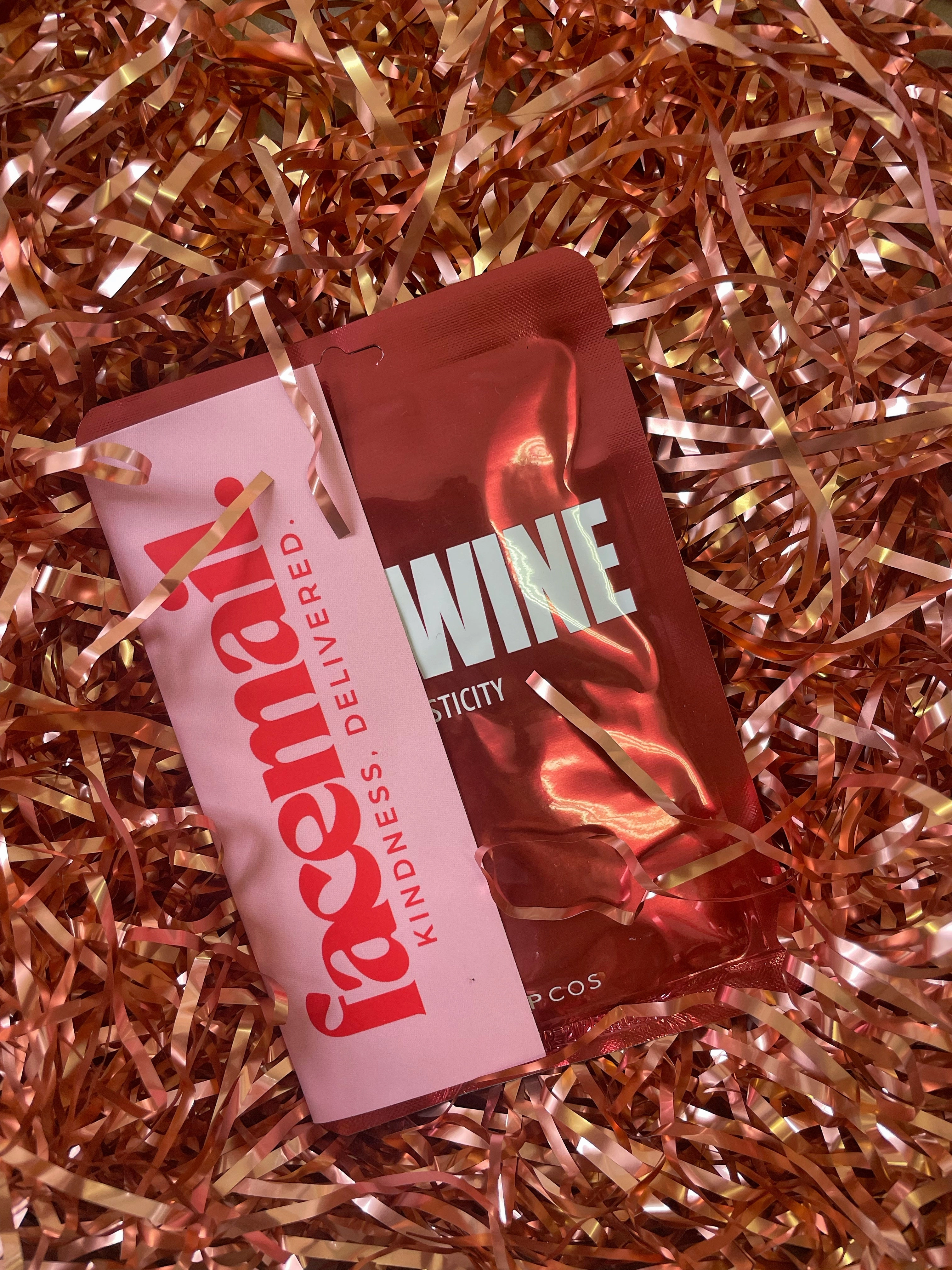 Red Wine Face Mask