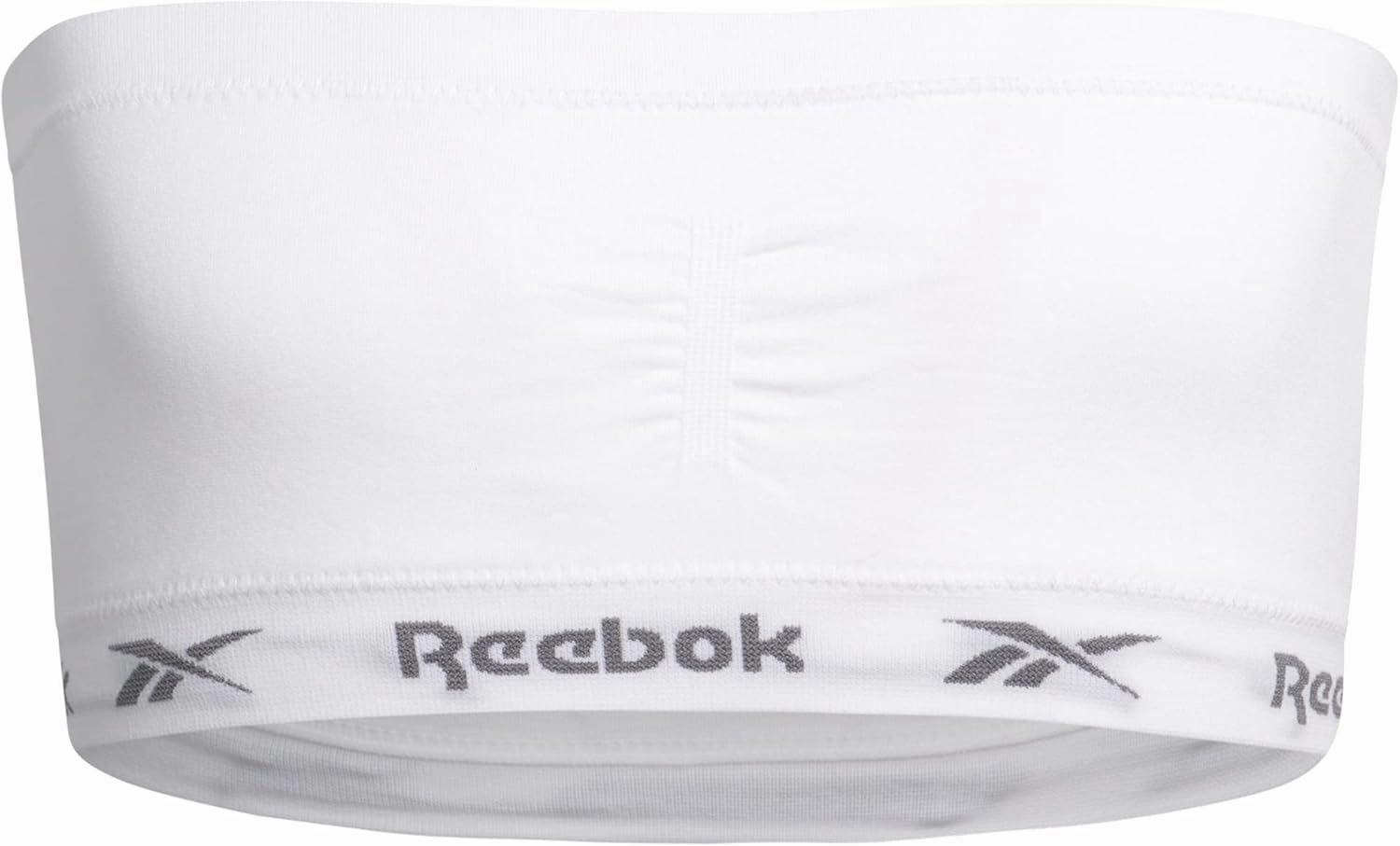 Reebok Girls' Training Bras - 3 Pack/6 Pack Soft Seamless Strapless Tube Bandeau Bra with Removable Pads (Sizes: S-XL)