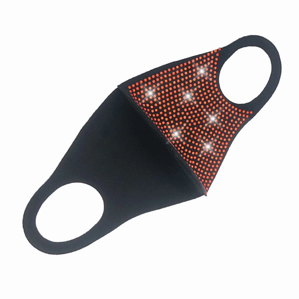 Reusable Fashion Party Bling Protective Facemask