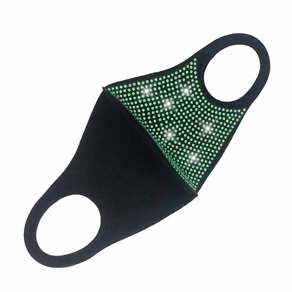 Reusable Fashion Party Bling Protective Facemask