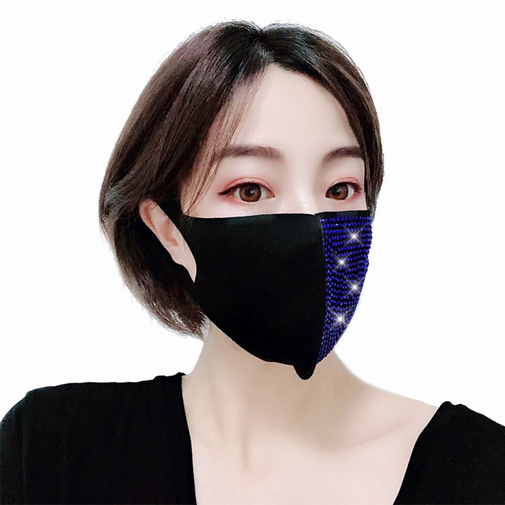 Reusable Fashion Party Bling Protective Facemask