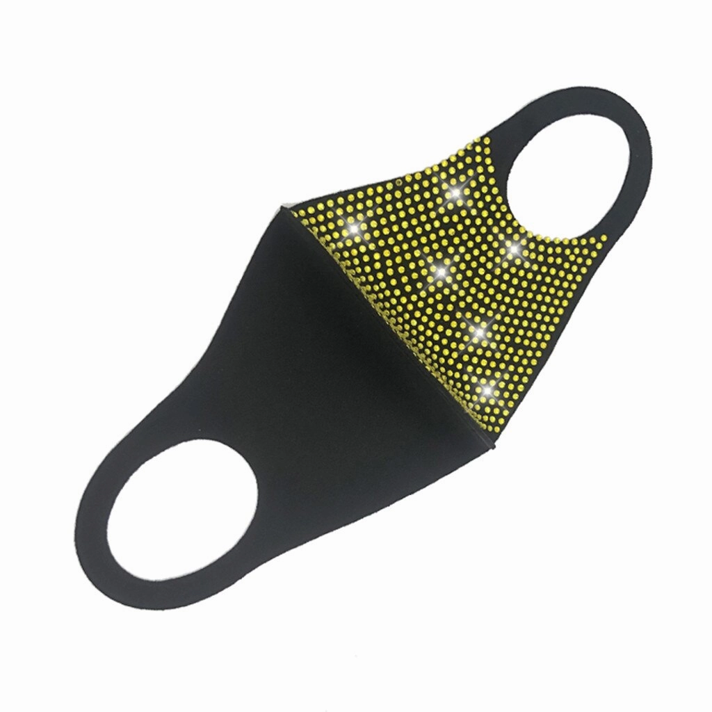 Reusable Fashion Party Bling Protective Facemask