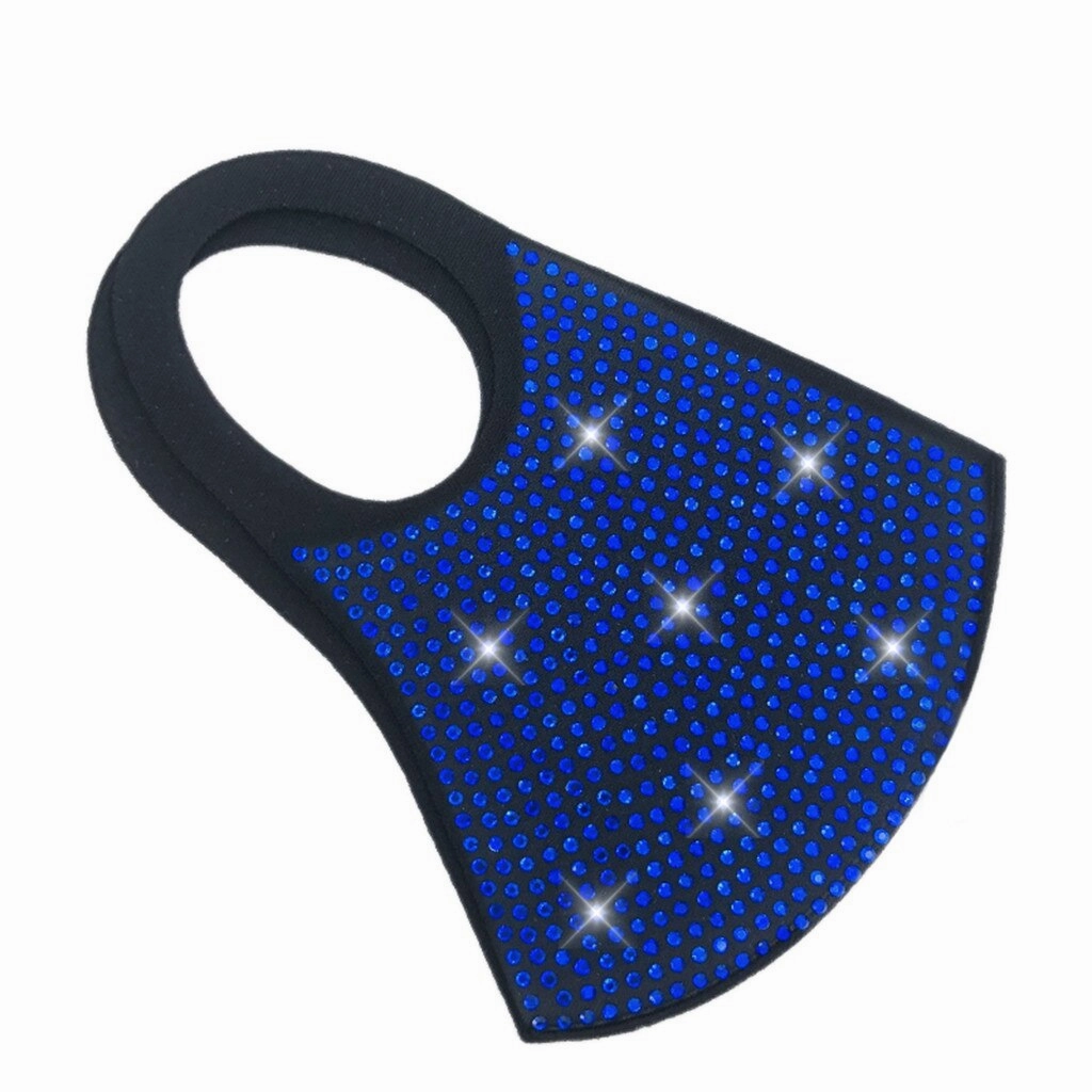 Reusable Fashion Party Bling Protective Facemask
