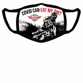 Reusable/Washable Cotton Face Mask - COVID Can Eat My Dirt