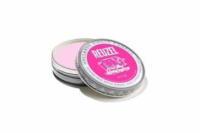 REUZEL Pink Extreme Hold Matte Pomade, Extreme Hold, Water Soluble Styling, Matte Finish, Easy To Wash Out, For All Hairstyles, 4 oz