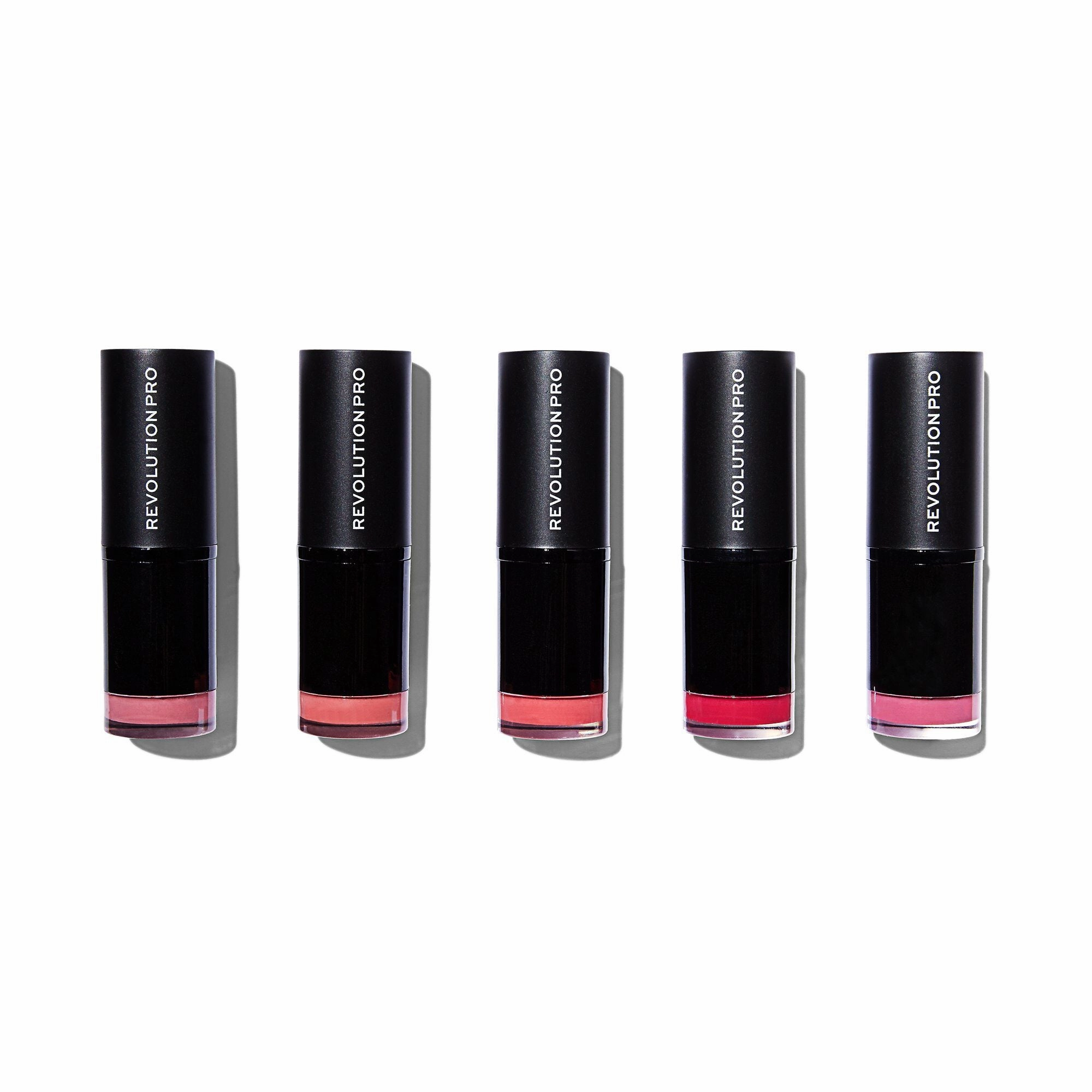 Revolution pro Pinks lipstick collection