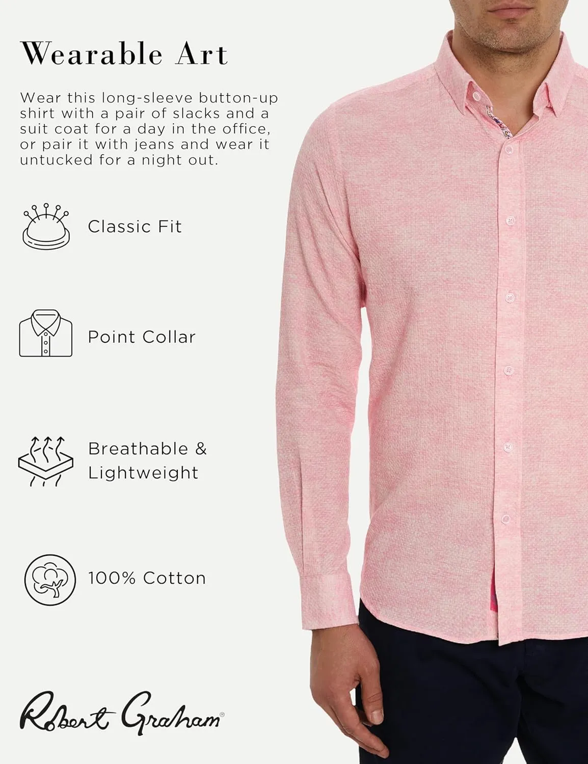 Robert Graham Men's Reid Long-Sleeve Button-Down Shirt