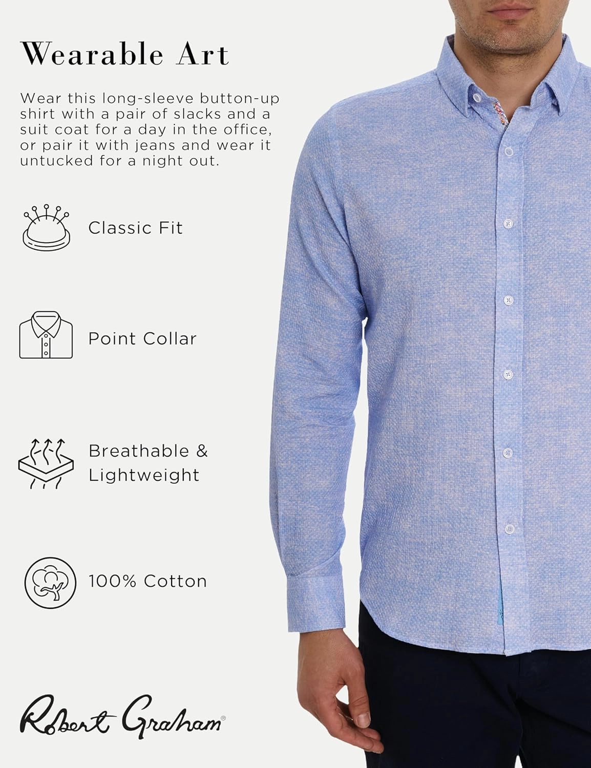 Robert Graham Men's Reid Long-Sleeve Button-Down Shirt