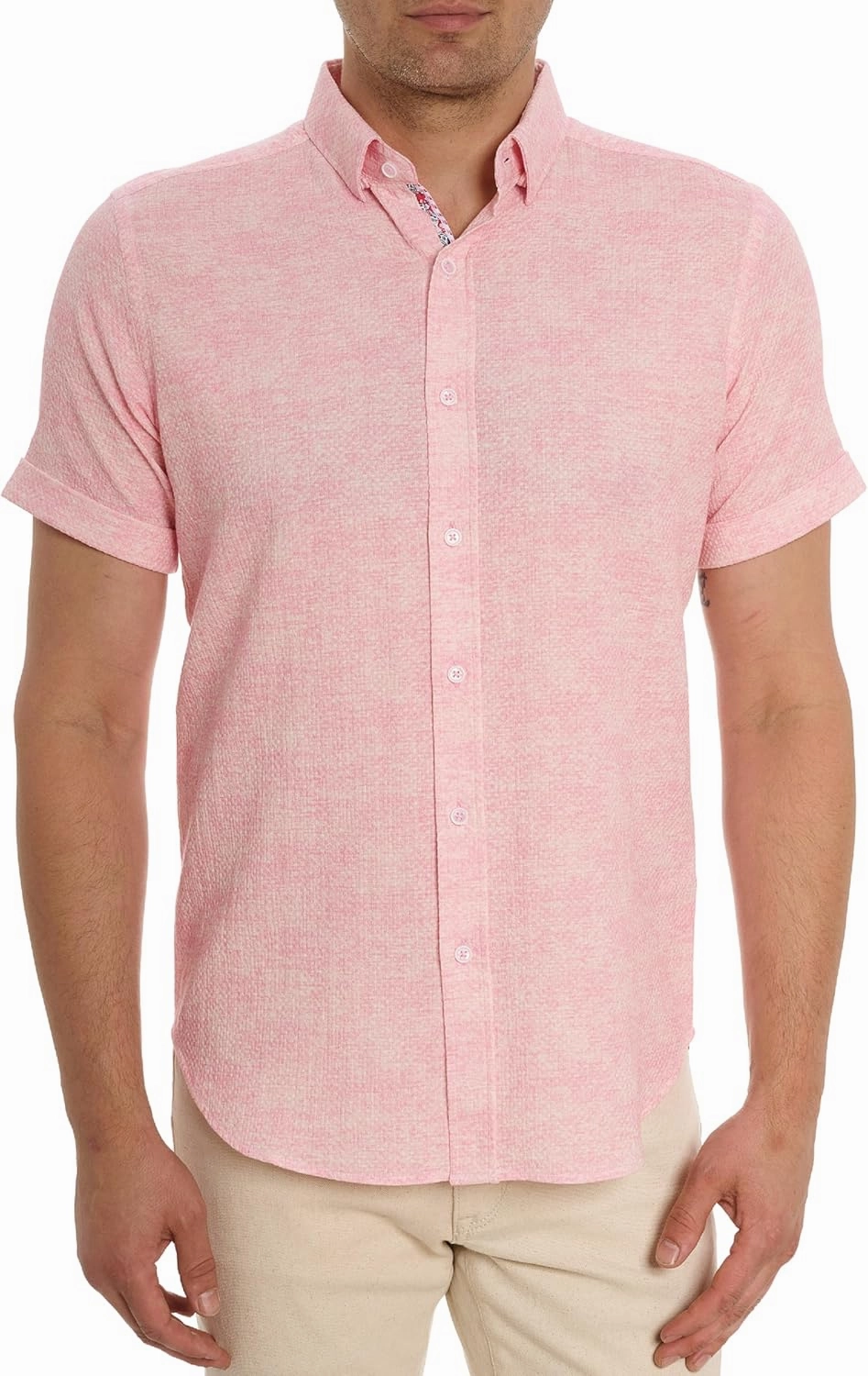 Robert Graham Men's Reid Short-Sleeve Button-Down Shirt