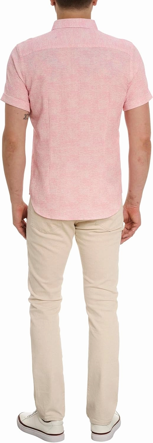 Robert Graham Men's Reid Short-Sleeve Button-Down Shirt