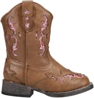 ROPER Baby Girl's Glitter Gypsy (Toddler) Tan 7 Toddler M