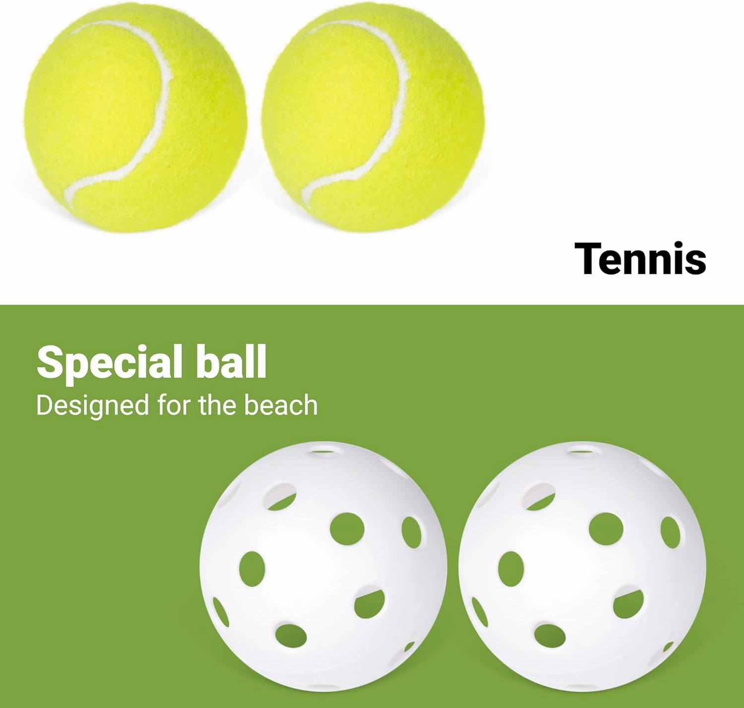 ropoda Giant Yard Pong,Yard Games with Durable Buckets and Balls - Choose Red Large, XL, or Green - Glow in The Dark, Outdoor Game with Carry Bag for The Beach,Lawn, Great Gift Choice for Families