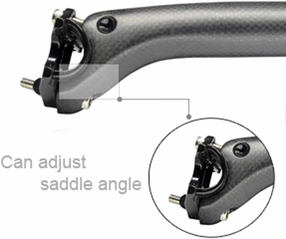 RXL SL Carbon Fiber Road Bike Red Offset Bicycle Seat Post 31.6/30.8/27.2 Bike Seatpost Red Green Blue …