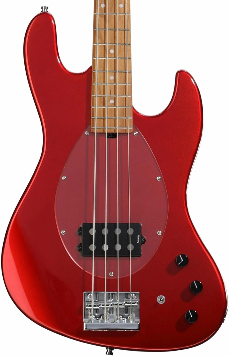 Sadowsky MetroExpress Vintage M Bass Guitar - Solid Candy Apple Red, Roasted Maple Fingerboard