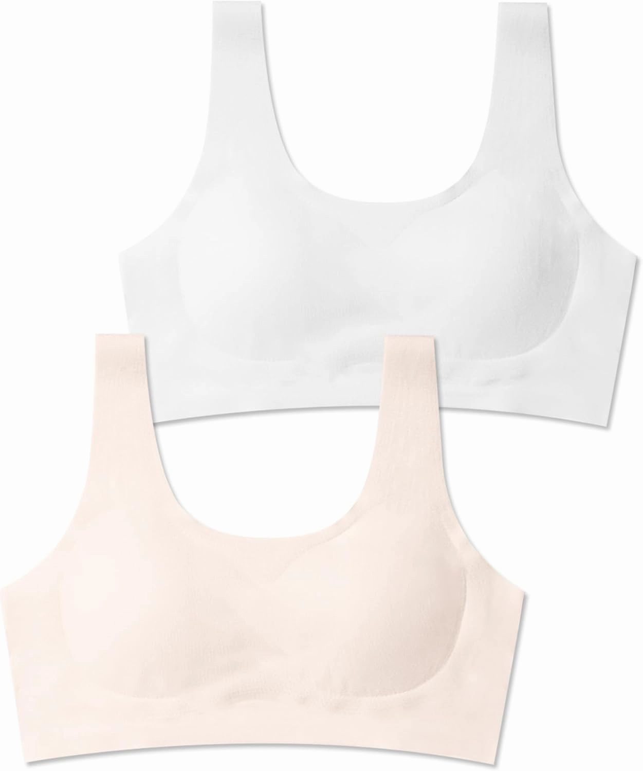 SALIA GIRL Training Bras for Girls 10-16 Sports Seamless Bra with Removable Padding Bras