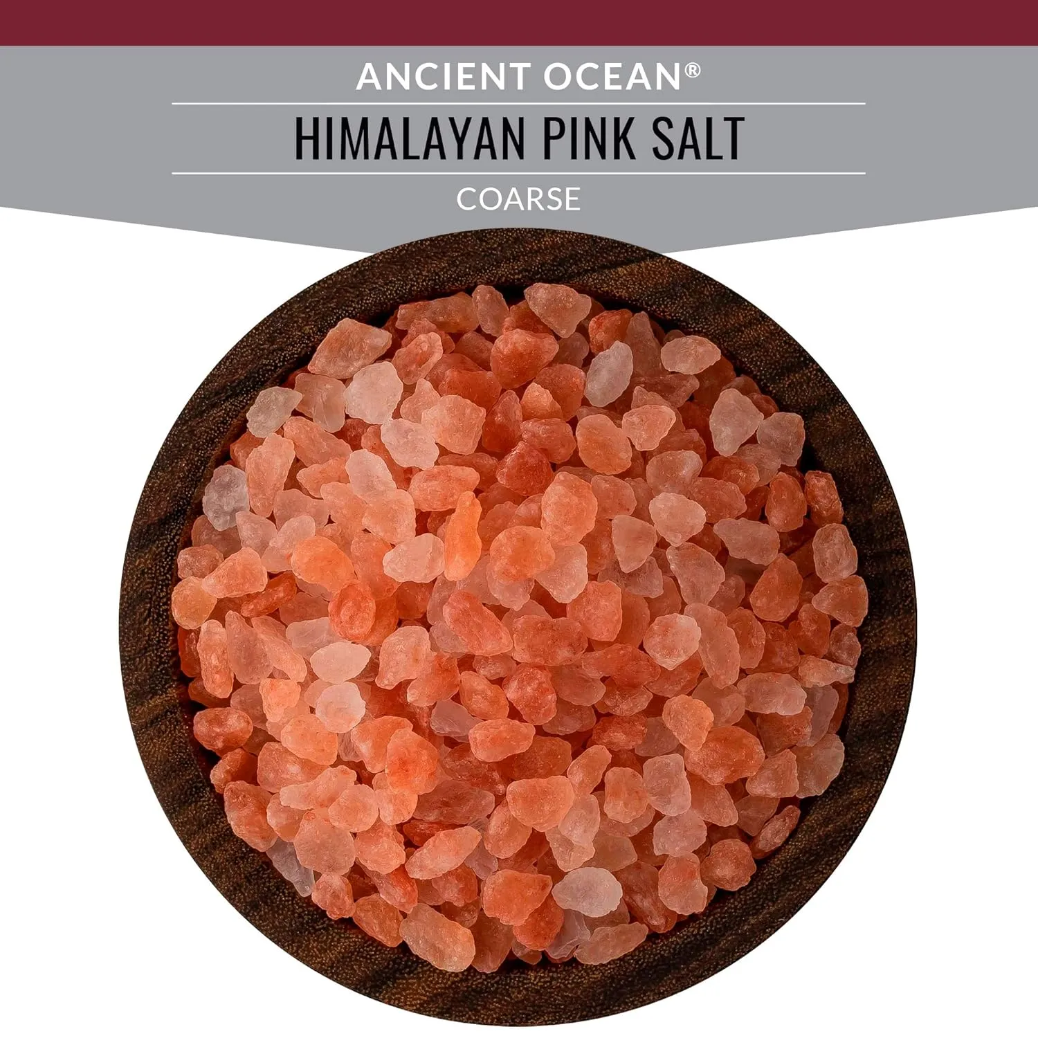 SaltWorks Ancient Ocean Himalayan Pink Salt, Coarse Grain, 5 Pound Bag