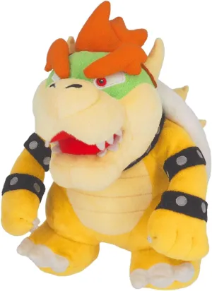 Sanei Super Mario All Star Collection 10" Bowser Plush, Small