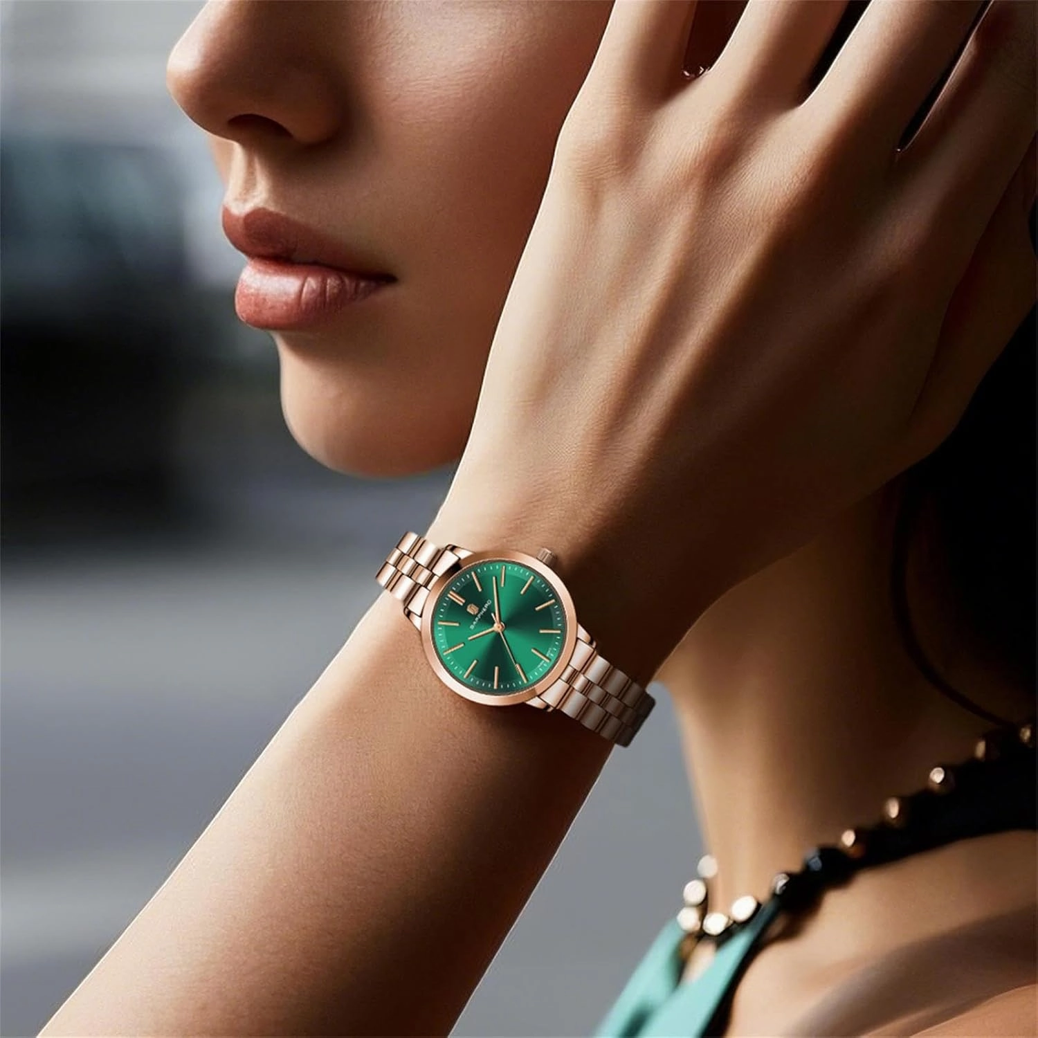 SAPPHERO Wrist Watch for Women Luxury Ladies Watches Women's Bracelet Watch Small Stainless Steel Analog 5ATM Waterproof Watches for Women