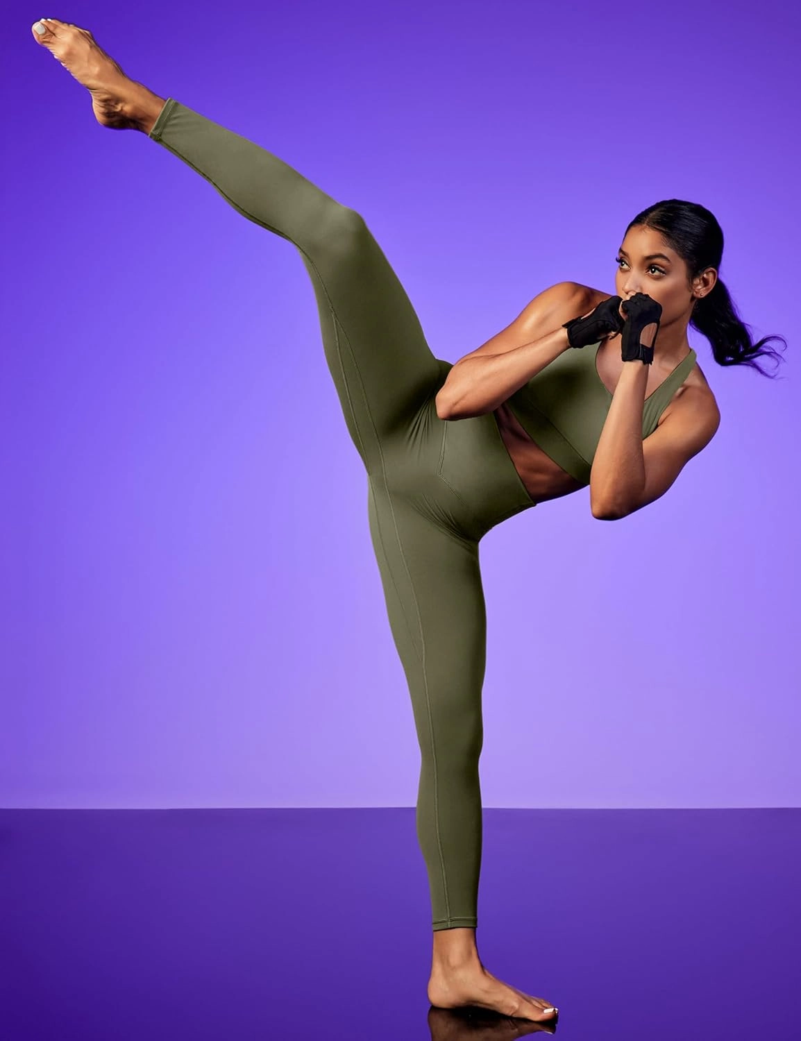 Scrunch Butt Lifting Leggings for Women Tummy Control No Front Seam Compression Workout Leggings with Pockets Yoga Pants