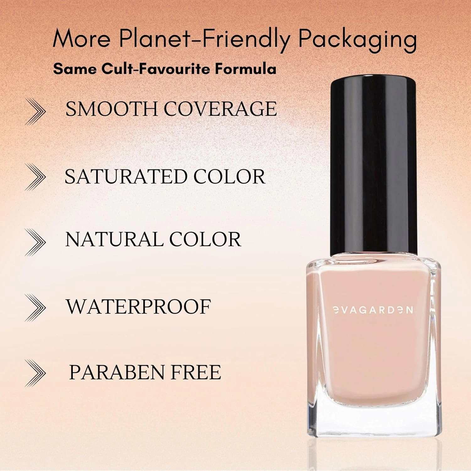 Sea Water Resistant Nail Polish - Saturated Color with Thin Film Coating - Attractive, Durable and Smooth Coverage - Clean Formula, No Harsh Substances - 630 Light Nude - 0.34 oz