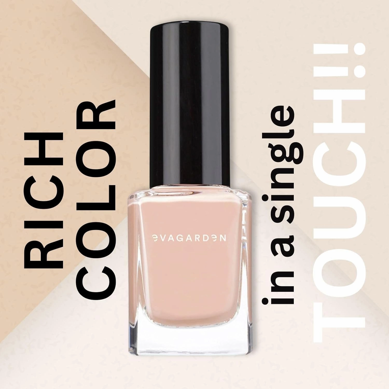 Sea Water Resistant Nail Polish - Saturated Color with Thin Film Coating - Attractive, Durable and Smooth Coverage - Clean Formula, No Harsh Substances - 630 Light Nude - 0.34 oz