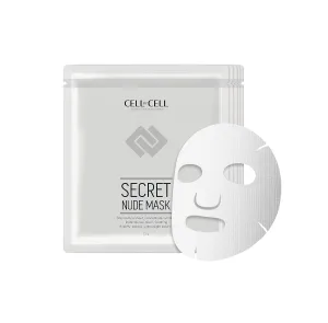 Secret Nude Mask | Ultra Thin Face Mask Provides Nourishment & Skin-Enhancing Ingredients For A Vibrant, Moisturized Skin | Pack of 5