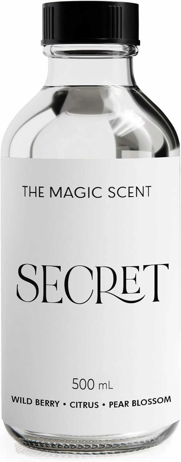 Secret Oils for Diffuser - HVAC, Cold-Air, & Ultrasonic Diffuser Oil - Essential Oils for Diffusers Aromatherapy - Rose and Jasmine Oil (500 ml)