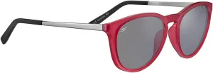 Serengetti Square Brawley Matte Crystal Pink-Saturn Polarized Smoke, Multi, One Size