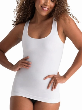 SHAPERMINT Compression Tank Cami - Tummy and Waist Control Body Shapewear Camisole for Women