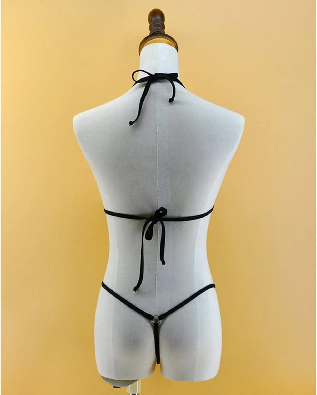 SHERRYLO Micro Bikini Extreme Slutty G String Bikinis Crotchless Exotic Women Lingerie No Coverage Nude Sexy Dancer Outfits