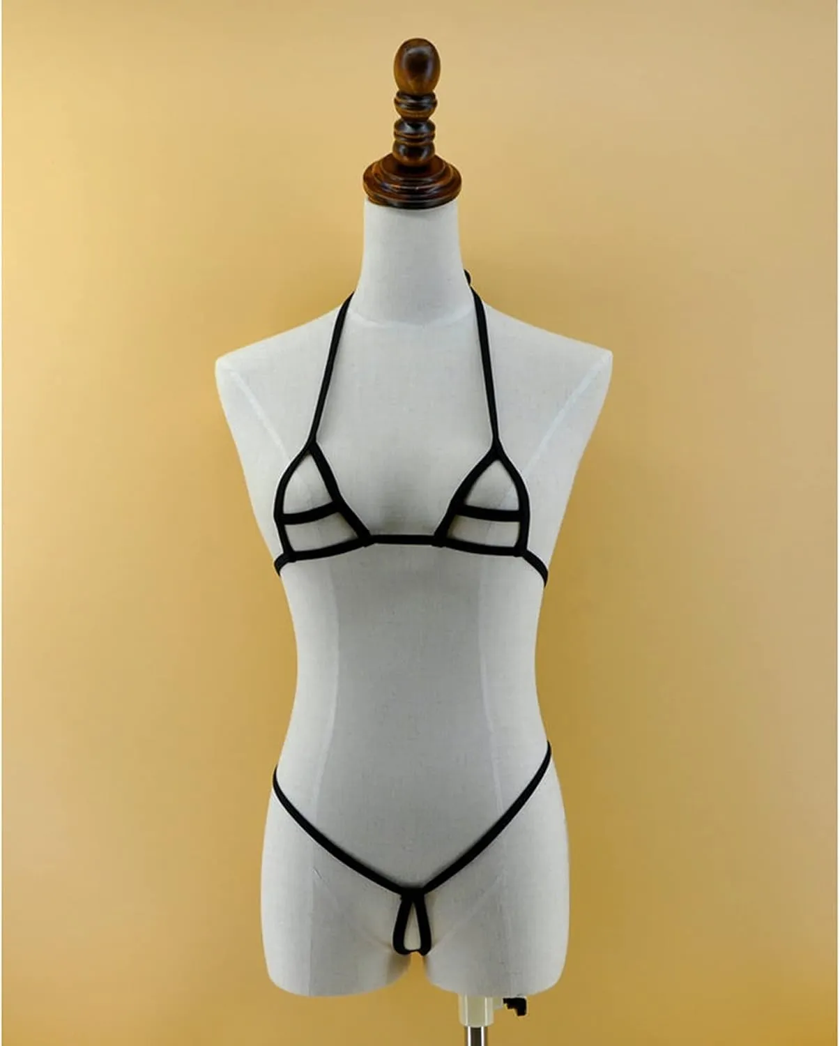 SHERRYLO Micro Bikini Extreme Slutty G String Bikinis Crotchless Exotic Women Lingerie No Coverage Nude Sexy Dancer Outfits