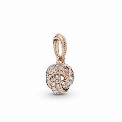 Shimmering Knot Pendant - Item #380385CZ - FINAL SALE