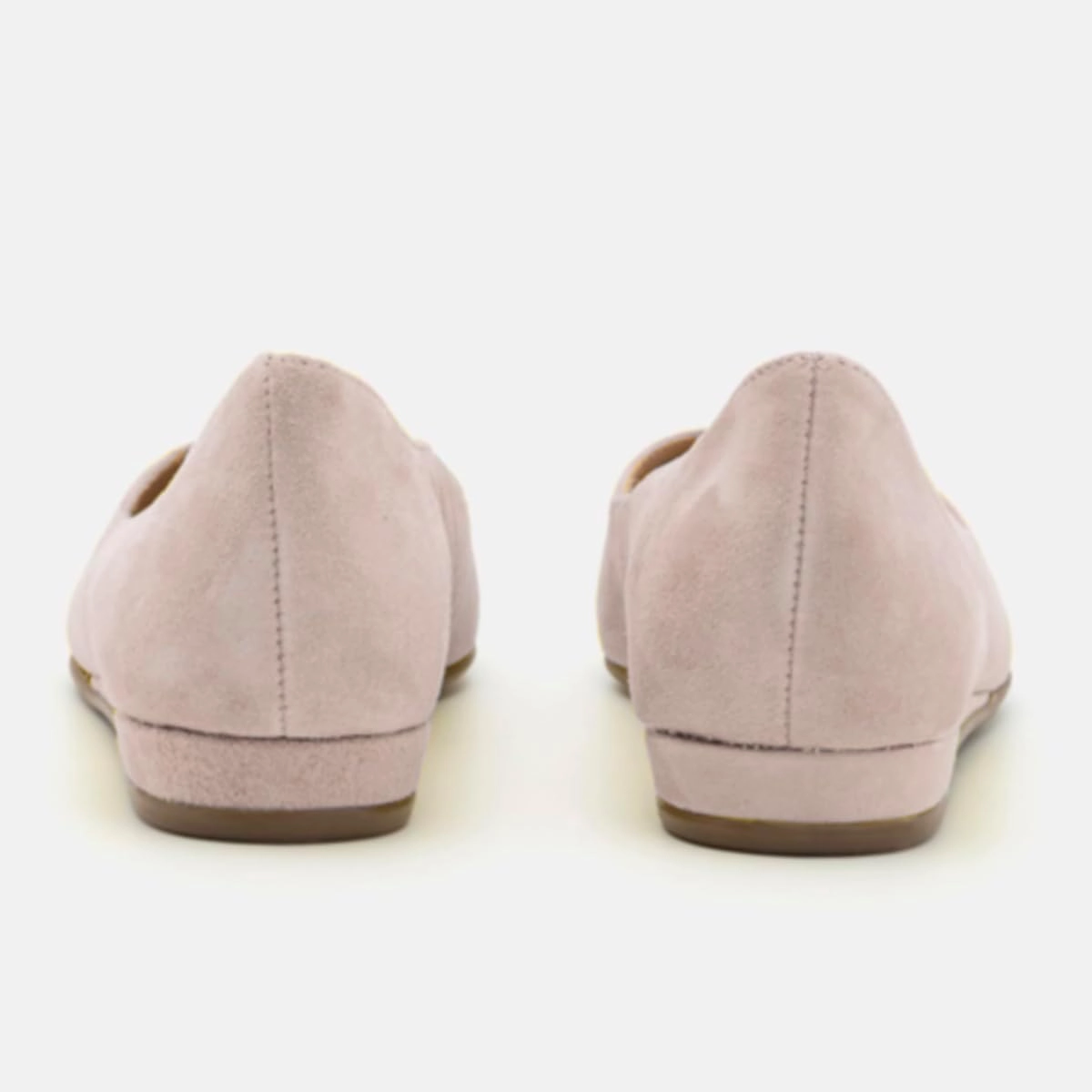 SHODENSE Women Pointed Toe Flats Shoes Suede Slip On Ballet Flats Comfortable Low Wedge Heel Office Work Shoes Ladies Girls Classic Basic Daily Flat Shoes Club Church Driving Flats Spring 4-11 M US