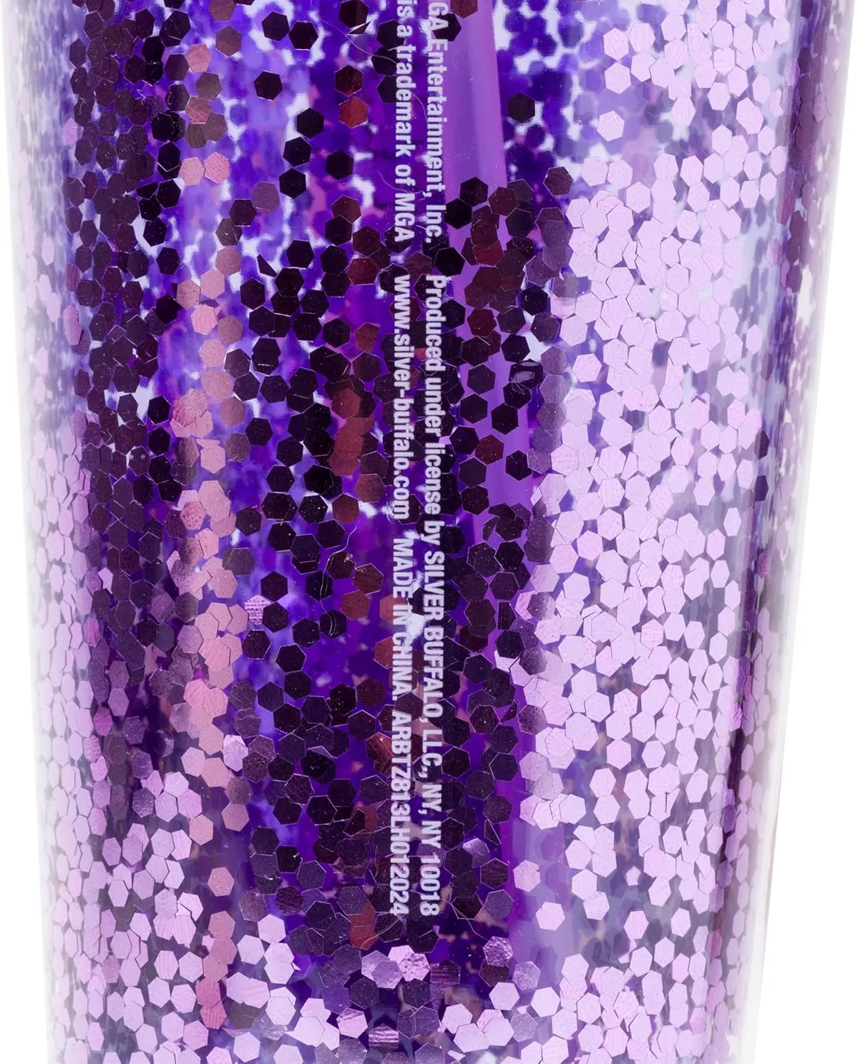 Silver Buffalo Bratz “Drama Mama” Confetti Cold Cup Featuring Cloe, Jade, Yasmin, and Sasha, 32 Ounces