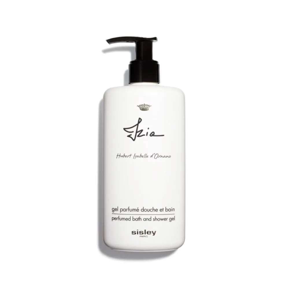 Sisley Paris Izia Perfumed Bath and Shower Gel - 50 mL - Gently Cleanses for Soft, Delicately Scented Skin
