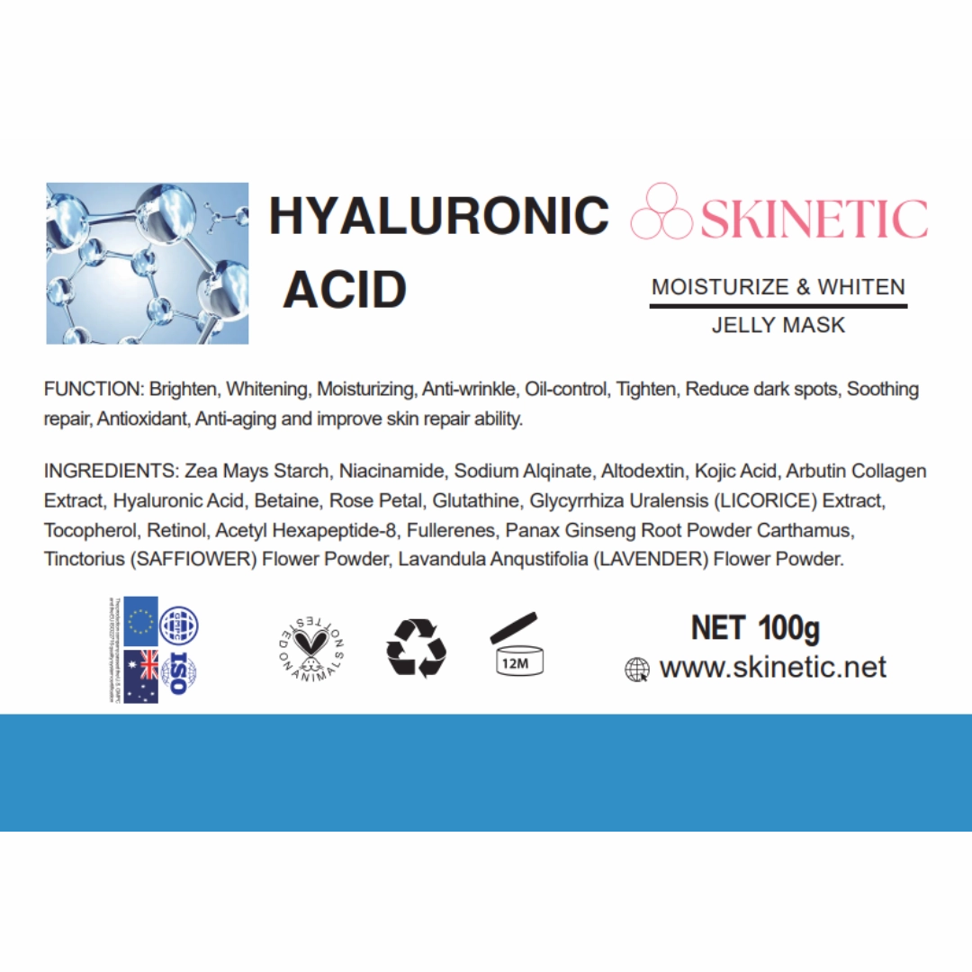 Skinetic Hydro Jelly Mask Powder (100g) - Hyaluronic Acid