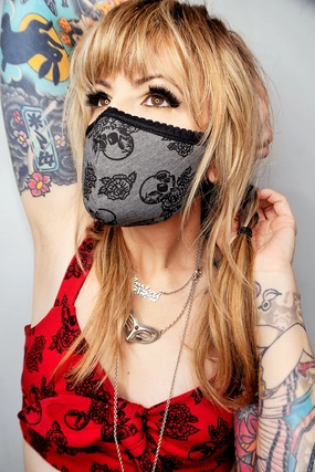 Skull Fabric Face Mask