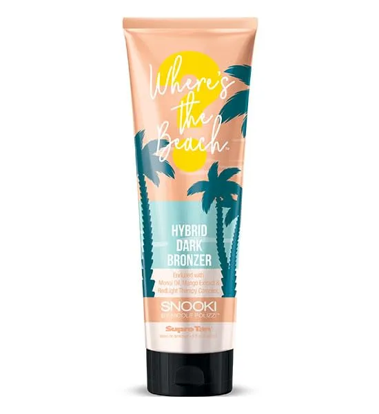 Snooki Wheres the Beach Hybrid Dark Tanning Bronzer 9oz