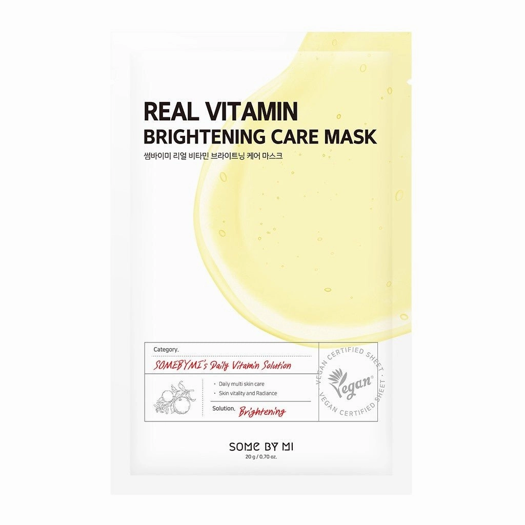 Some By Mi Real Facial Care Mask 8 Types