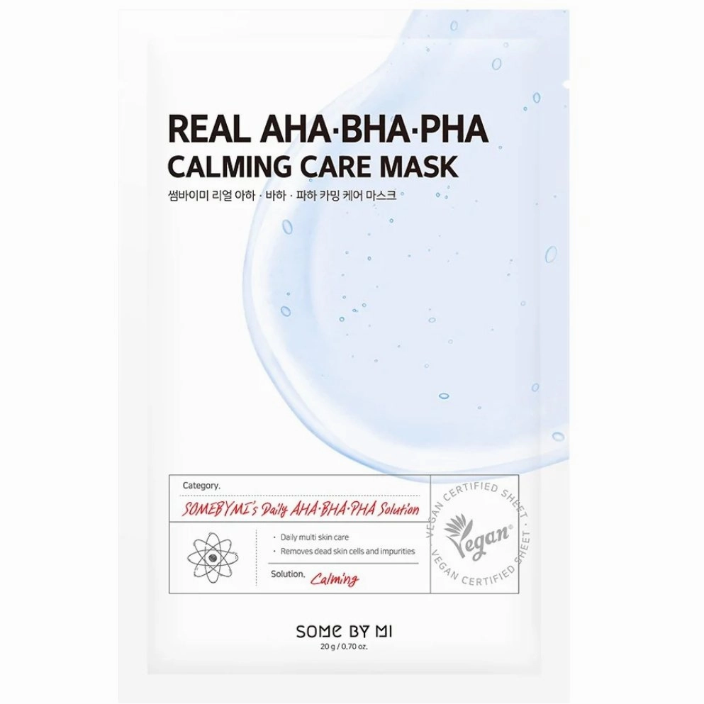 Some By Mi Real Facial Care Mask 8 Types