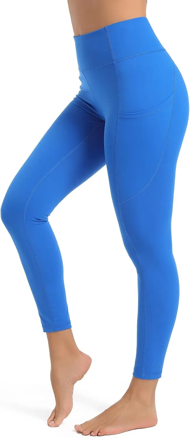 SP3LOPS Yoga Pants with Pockets for Women High Waisted Tummy Control Women's Buttery Soft Yoga Workout Leggings Running Pants