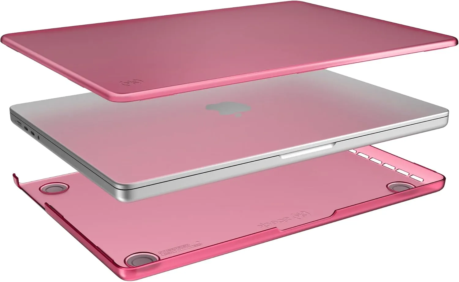 Speck Products MacBook Pro 13” M2 (2022) Smartshell (Cozy Pink/Cozy Pink/SweaterGrey)