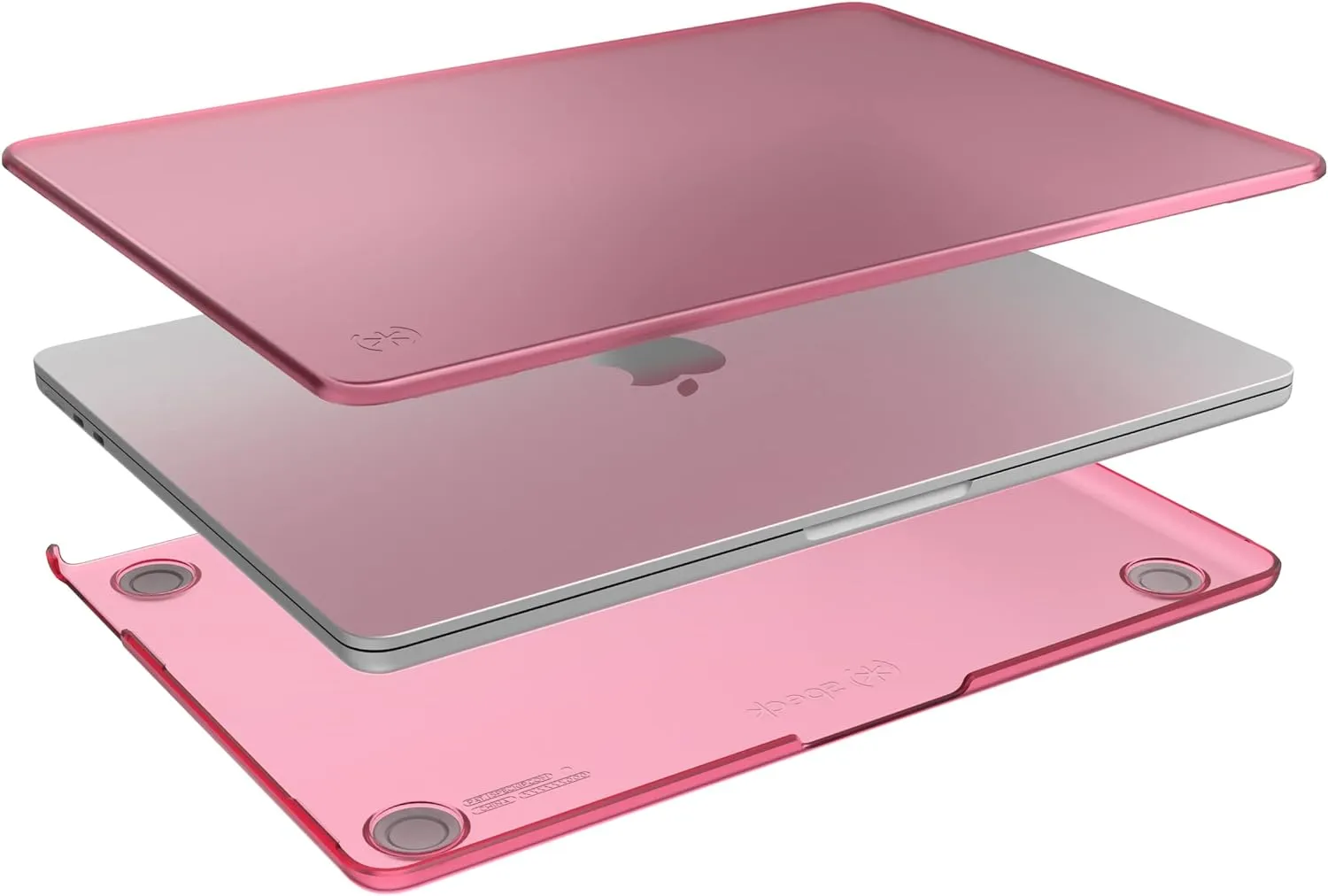 Speck SmartShell Apple MacBook Air 13-inch M2/M3/M4 (2022-2025) Case - Cozy Pink/Cozy Pink/SweaterGrey